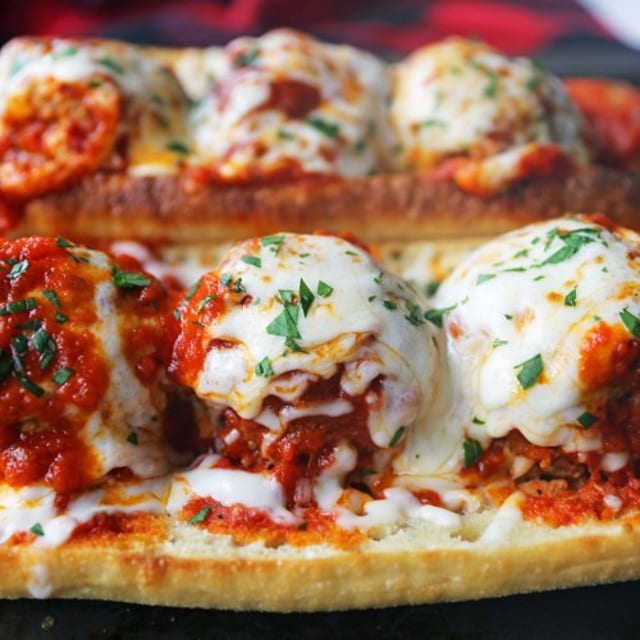 Meatball Parm Sub.