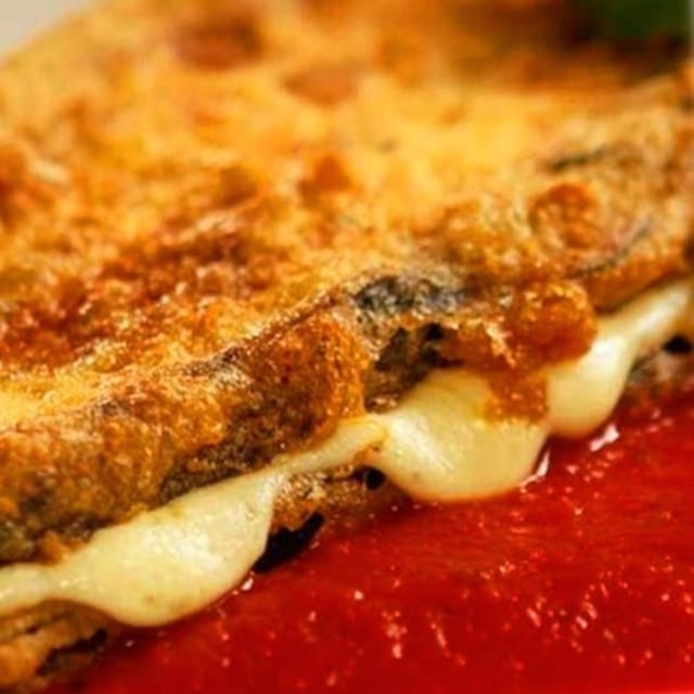 Eggplant Parm.